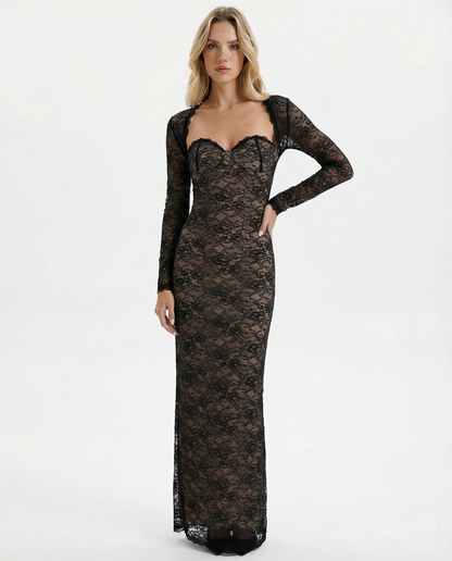 Elara | Lace Muse Maxi
