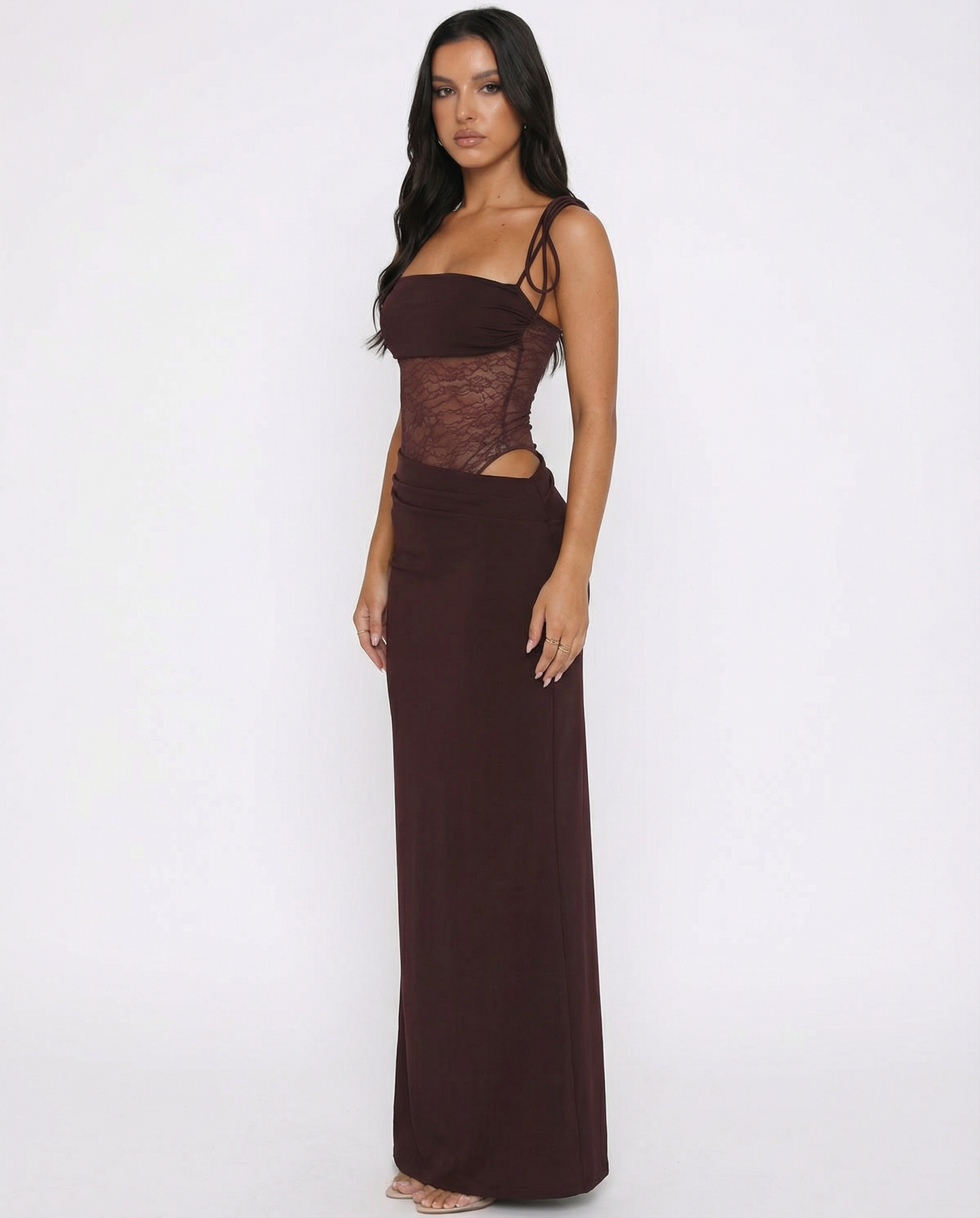 Aurora | Lace Panel Maxi