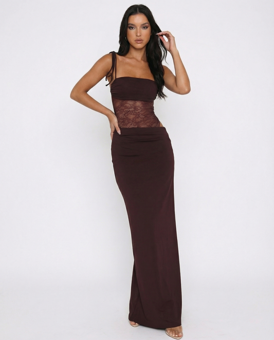 Aurora | Lace Panel Maxi