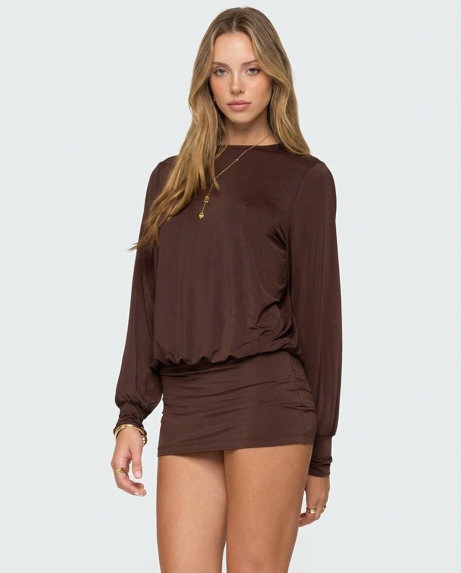 Elara | Puff Mini Dress