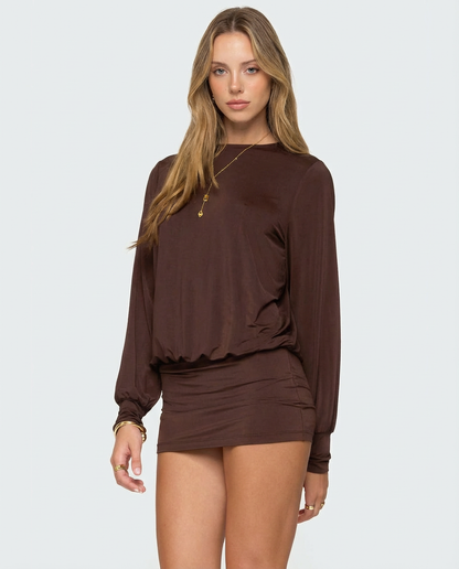Elara | Puff Mini Dress