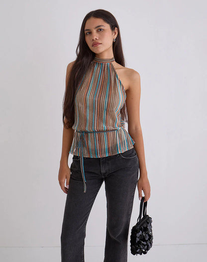 Lelya Striped Top