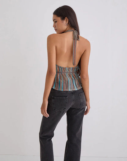 Lelya Striped Top