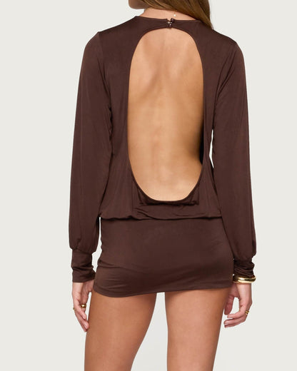 Elara | Puff Mini Dress