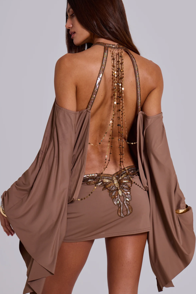Butterfly Mini Dress