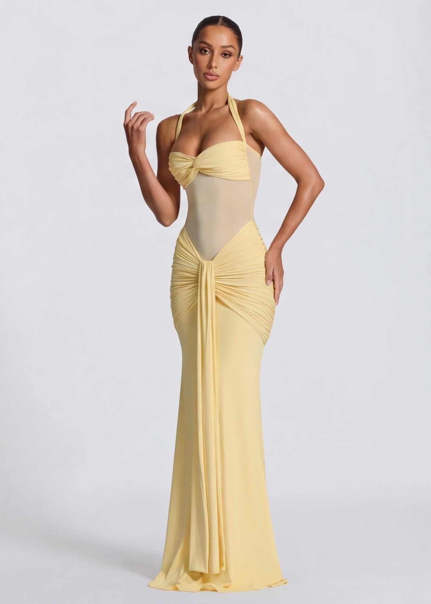Elara | Veil Cut Maxi