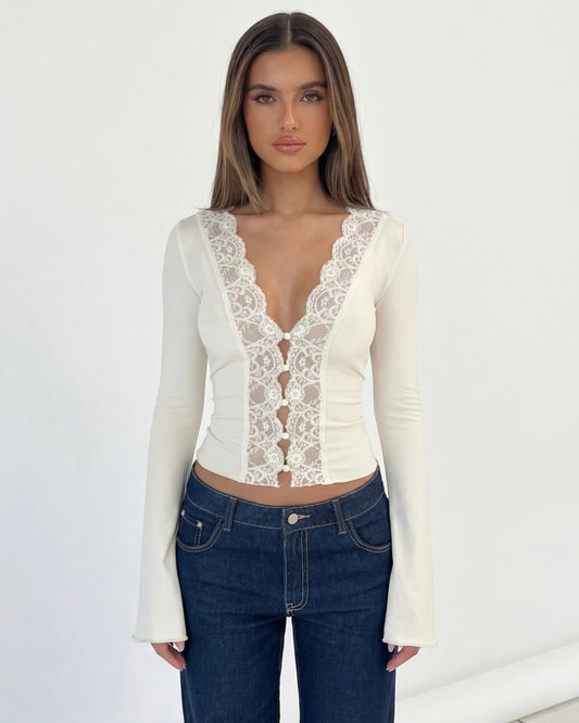 Lace Muse Long Sleeve Top